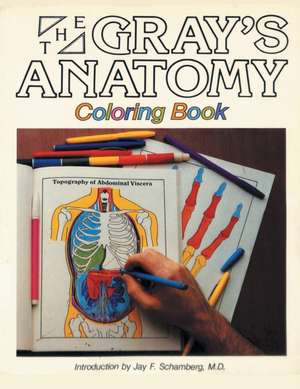 Gray's Anatomy Coloring Book de Henry Gray