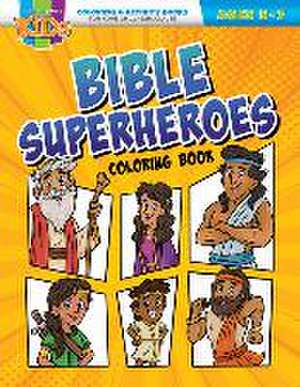 Bible Superheroes: Coloring & Activity Book (Ages 5-7) de Warner Press