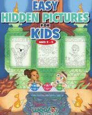 Easy Hidden Pictures for Kids Ages 3-5 de Woo! Jr. Kids Activities