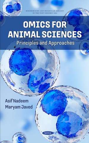 Omics for Animal Sciences: Principles and Approaches de Asif Nadeem