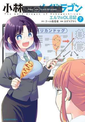 Miss Kobayashi's Dragon Maid: Elma's Office Lady Diary Vol. 7 de Coolkyousinnjya