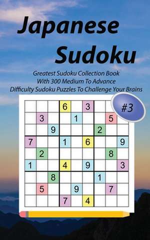 Japanese Sudoku #3 de Masaki Hoshiko