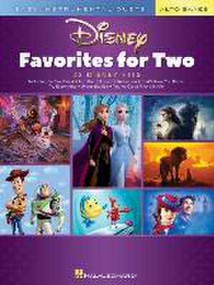 Disney Favorites for Two: Easy Instrumental Duets - Alto Sax Edition de Peter Deneff