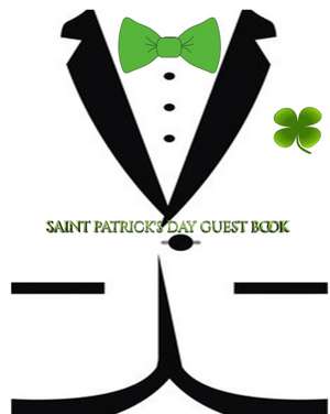 St Patrick"s day themed blank Guest Book de Michael Huhn