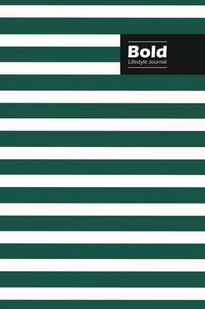 Bold Lifestyle Journal, Creative Write-in Notebook, Dotted Lines, Wide Ruled, Medium Size (A5) 6 x 9 Inch (Olive Green) de Design