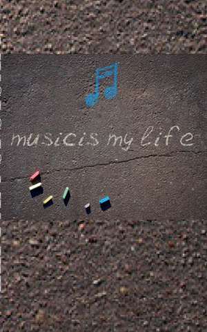 Huhn, M: music is my life Creative Blank Journal