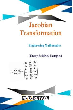 Jacobian Transformation de M D Petale