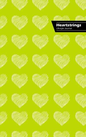 Heartstrings Lifestyle Journal, Blank Notebook, Dotted Lines, 288 Pages, Wide Ruled, 6" x 9" (A5) Hardcover (Yellow) de Design