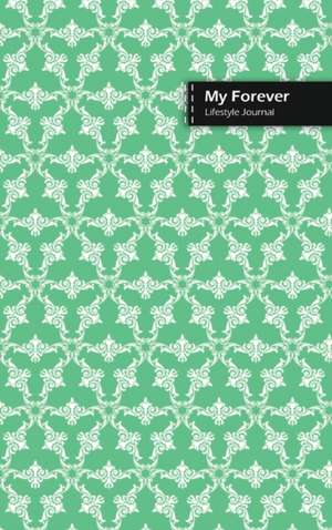 My Forever Lifestyle Journal, Blank Write-in Notebook, Dotted Lines, Wide Ruled, Size (A5) 6 x 9 In (Pearl Green) de Design