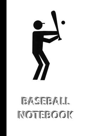 BASEBALL NOTEBOOK [ruled Notebook/Journal/Diary to write in, 60 sheets, Medium Size (A5) 6x9 inches] de Iris A. Viola