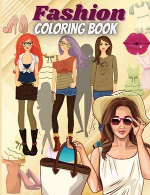 Fashion Coloring Book de Elena Sharp