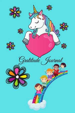 Gratitude Journal For kids ages 6-10 Years | Unicorn Theme | 124 pages |6x9 de Pappel20