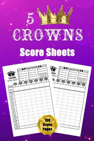 5 Crowns Score Sheets de Scorebooks Essentials