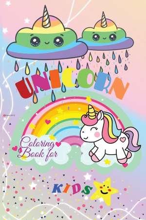 Unicorn Coloring Book for Kids de Adil Daisy