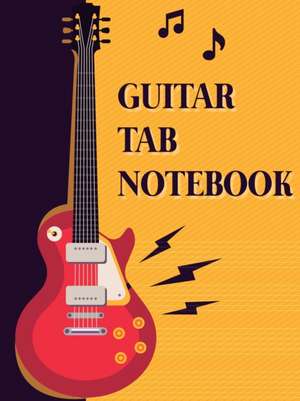 Guitar Tab Notebook de Tornis