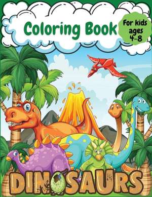 Dinosaur Coloring Book for Kids de Molly Osborne