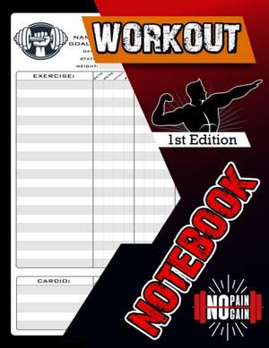 Workout Log Book de Shirley L. Maguire