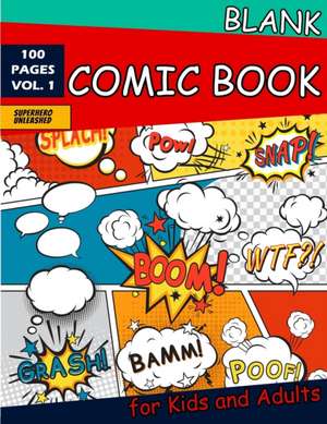 Blank Comic Book for Kids and Adults de Shirley L. Maguire