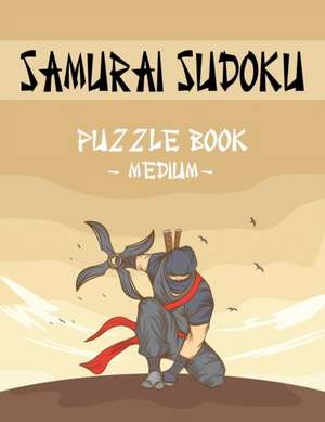 Samurai Sudoku Puzzle Book - Medium de FreshNiss