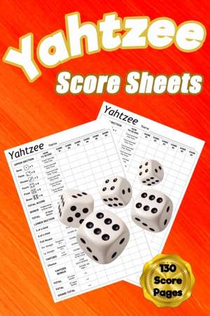 Yahtzee Score Sheets de Scorebooks Essentials