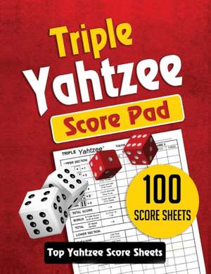 Triple Yahtzee Score Pad de Top Yahtzee Score Sheets