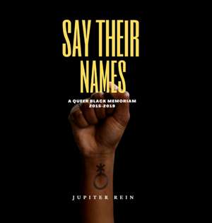 Say Their Names de Jupiter Rein
