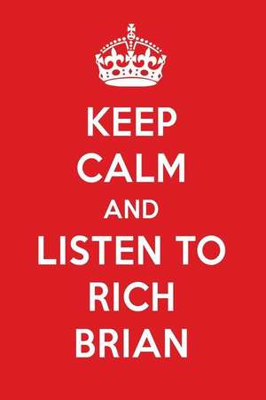 Keep Calm and Listen to Rich Brian: Rich Brian Designer Notebook de Perfect Papers