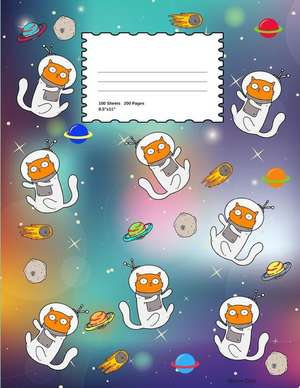 Space Cats: School Supplies Primary Composition Book for Kids de Kai Journals