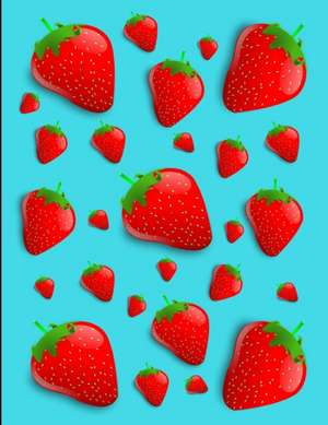 Strawberry Journal Notebook de Dumkist