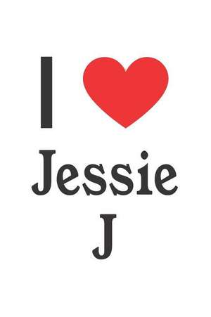 I Love Jessie J: Jessie J Designer Notebook de Perfect Papers