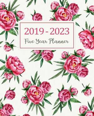 Five Year Planner 2019-2023: Monthly Schedule Organizer - Agenda Planner for the Next Five Years, 60 Months Calendar January 2019 - December 2023 de Kim R. Jacquez