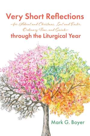 Very Short Reflections-for Advent and Christmas, Lent and Easter, Ordinary Time, and Saints-through the Liturgical Year de Mark G Boyer