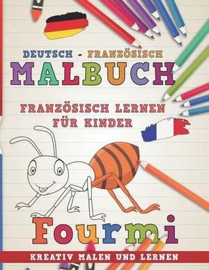 Malbuch Deutsch - Franz de Nerdmedia