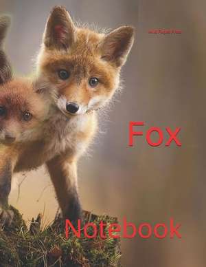 Fox: Notebook de Wild Pages Press