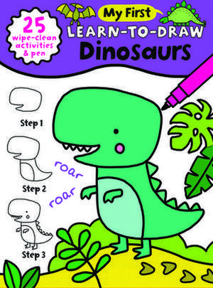 My First Learn-To-Draw: Dinosaurs de Anna Madin