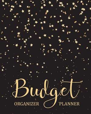 Budget Planner Organizer: Gold Star 12 Month Financial Planning Journal, Monthly Expense Tracker and Organizer, Home Budget Book de Maggie C. Harrington