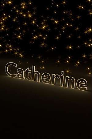 Catherine: Blank Notebook with Dot Grid Border & Cream Paper de Custom Book Creations