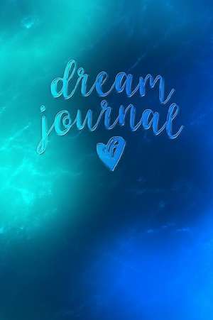 Dream Journal: Underwater Sea Marble Gradient Blank Lined Notebook de Etheral Marble Journals