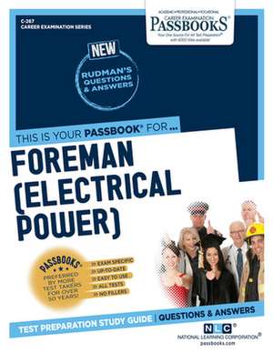 National Learning Corporation: Foreman (Electrical Power) (C