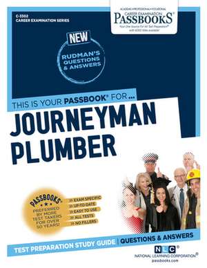 Journeyman Plumber (C-3302) de National Learning Corporation