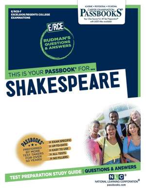 National Learning Corporation: Shakespeare (Rce-7)