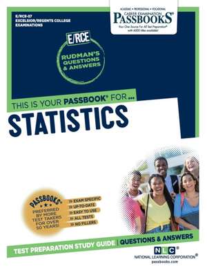 Statistics (Rce-57) de National Learning Corporation