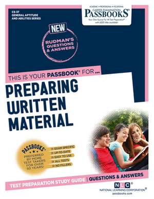 National Learning Corporation: Preparing Written Material (C