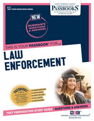 Law Enforcement (Q-77) de National Learning Corporation