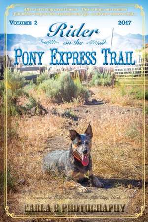 Rider on the Pony Express Trail de Carla E Photography