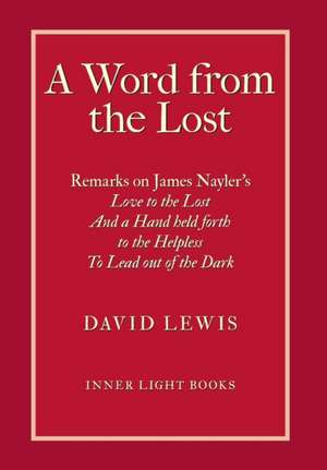 A Word from the Lost de David Lewis