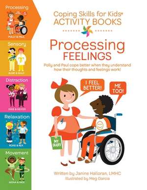 Coping Skills for Kids Activity Books de Janine Halloran