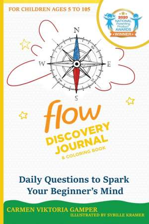 Flow Discovery Journal and Coloring Book de Carmen Viktoria Gamper