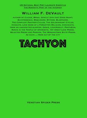 TACHYON de William F. DeVault