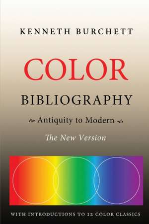 Color Bibliography de Kenneth E Burchett